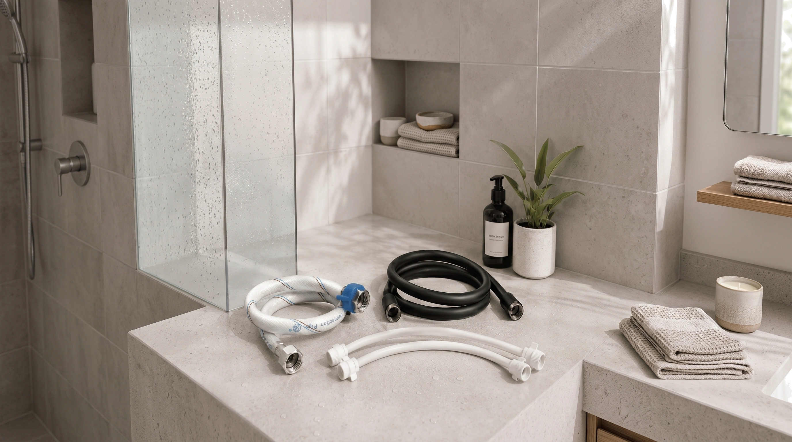 Connection Pipe & Shower Hose