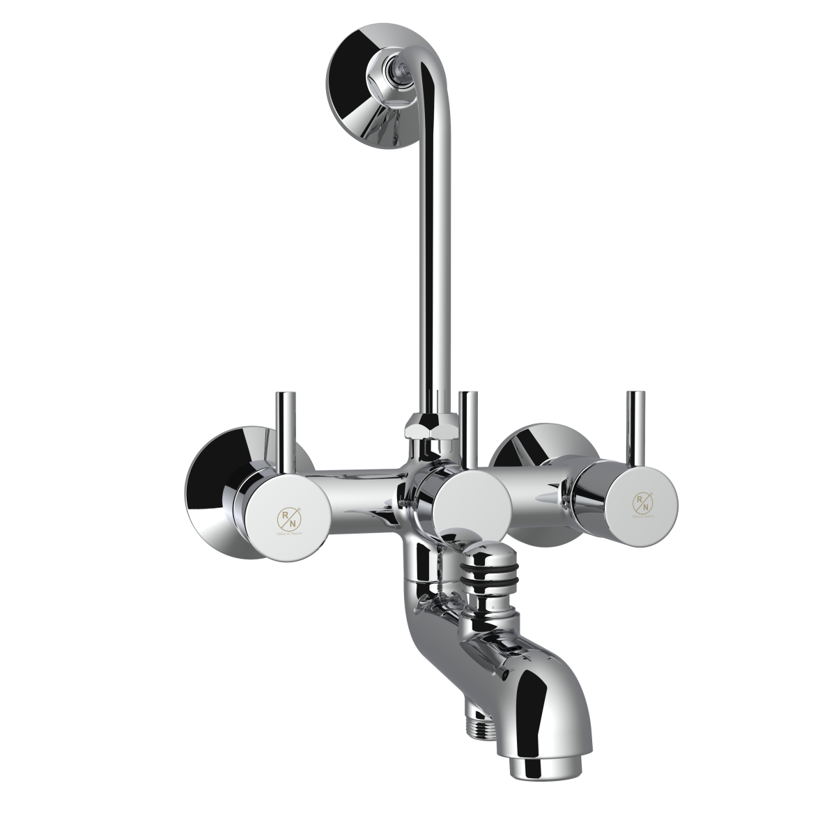 Wall Mixer Telephonic 3 In 1 With L Bend / Crutch