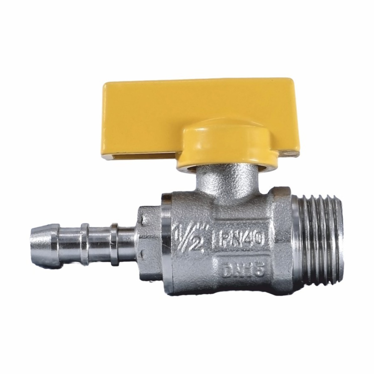 RN Forged Brass Nozzle Valve, Nickel Plated