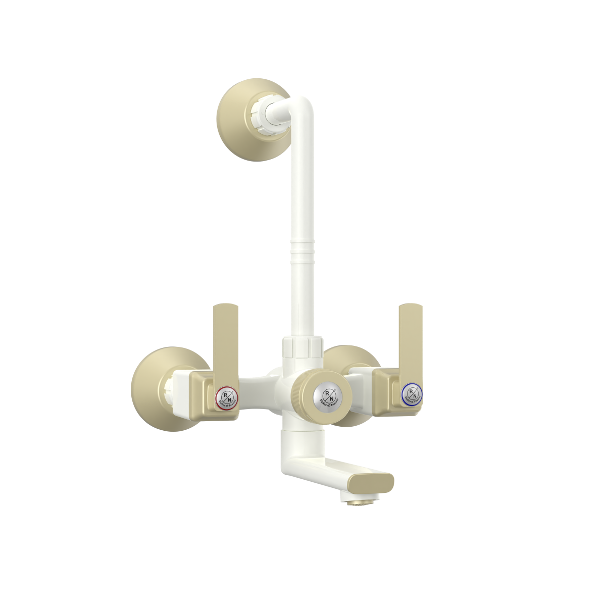Wall Mixer Telephonic with L-Bend