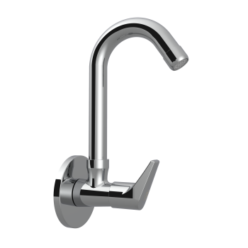 Sink Cock With Wall Flange